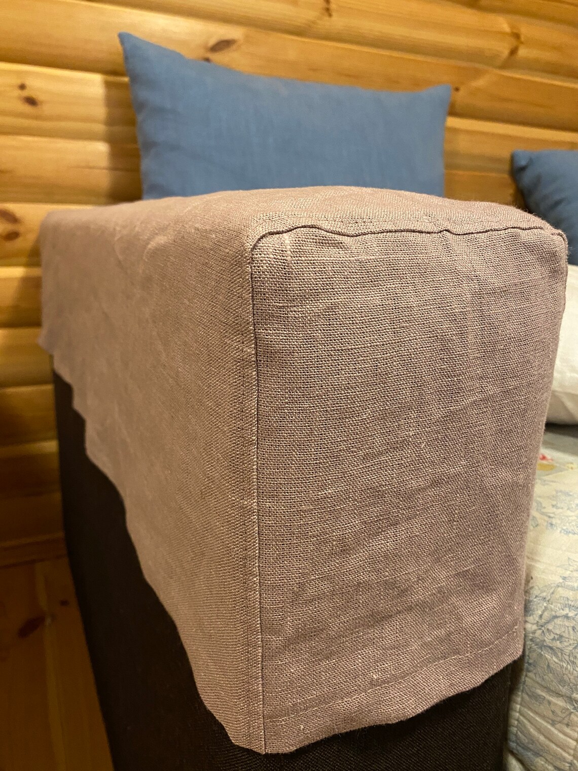 Armrest Covers Linen Slipcovers for Armrests Couch cover Etsy