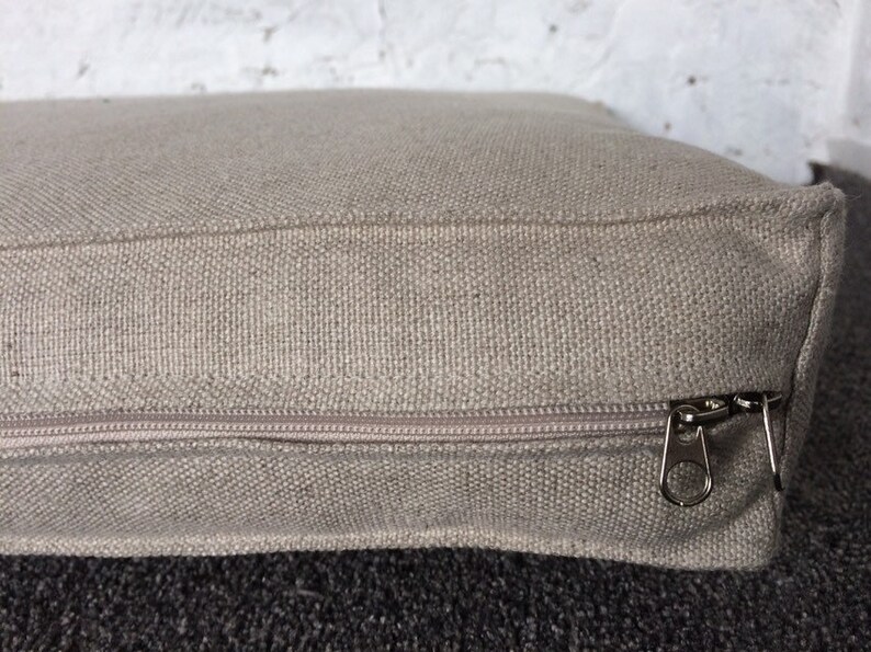 Linen Daybed Cover Futon Cover Mattress Zippered Cover Etsy