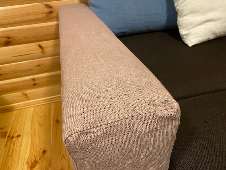 Armrest Covers Linen Slipcovers for Armrests Couch Cover Etsy