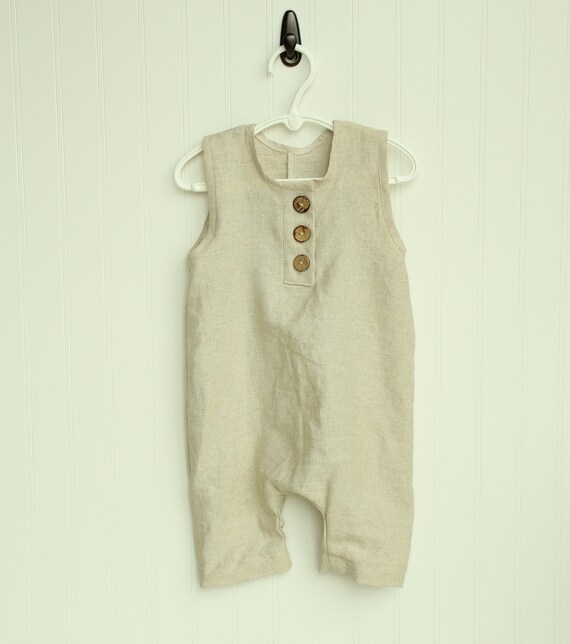 baby henley romper