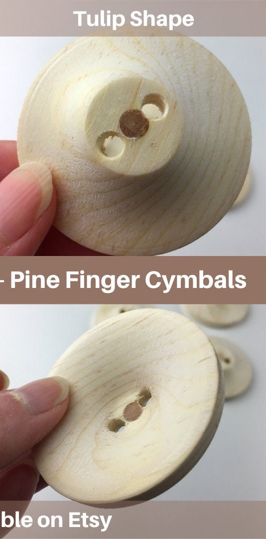 Wooden finger cymbals deals