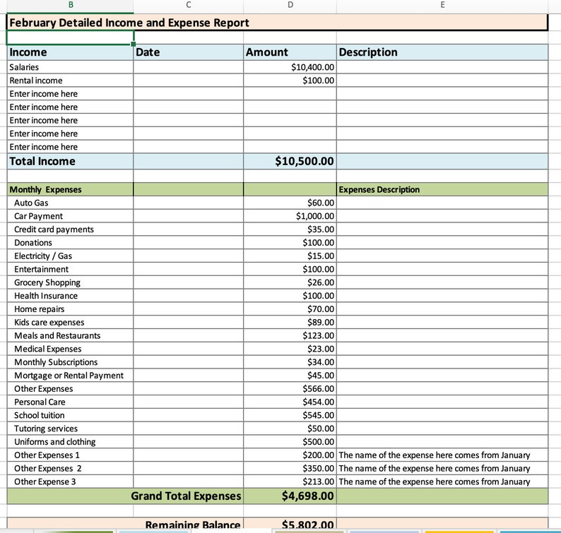 Dave Ramsey Inspired Excel Family Budget Spreadsheet for Excel Auto Dave Ramsey Inspired Excel Family Budget Spreadsheet for Excel Auto
