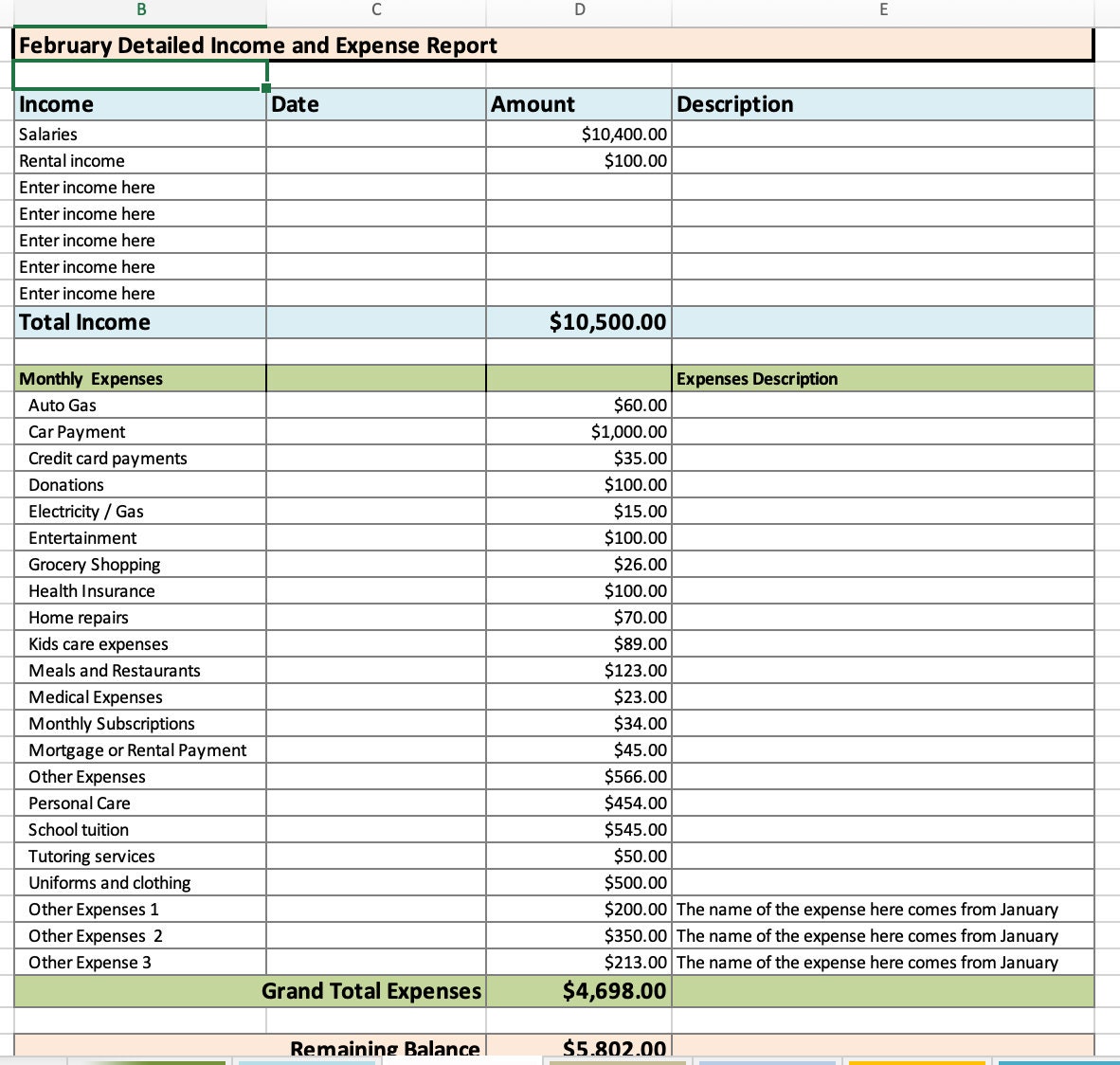 Dave Ramsey Inspired Excel Family Budget Spreadsheet for Excel Auto Dave Ramsey Inspired Excel Family Budget Spreadsheet for Excel Auto