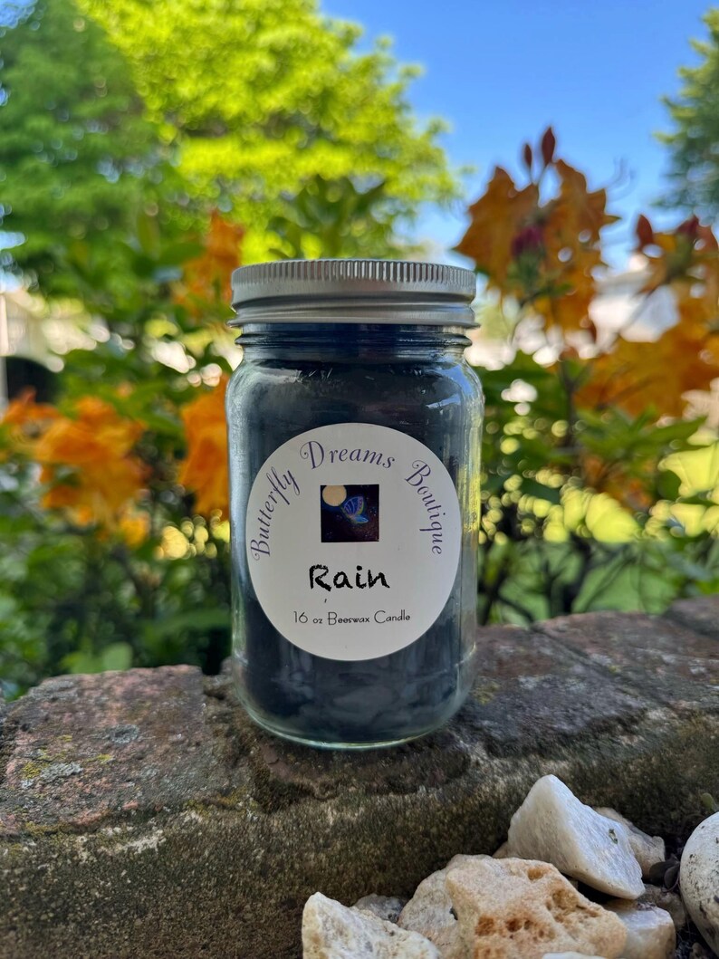 All Natural Beeswax Bring on Nature Scented 16 Oz Mason Jar Candles - Etsy