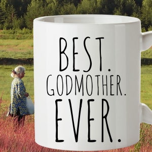 Godmother birthday custom godmo goddaughter name custom godmother mug Godchild gift for godmother Best godmother ever personalised godson