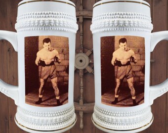 PERSONALIZED BEER STEIN, Vintage Photo Mug, Antique Beer Mug, Unique Gift for Dad, Fathers Day Gift, Dad Gifts, Custom Beer Stein, Old Photo