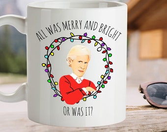 Keith Morrison Christmas Mug: Funny Crime Show Gift