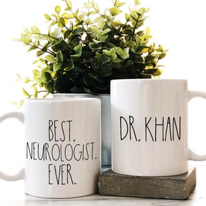 Personalized Neurologist Mug, Neurosurgeon Gift, Future Neurologist, Neurology Gift, Best Neurologist Ever, Med Student Graduation Gift