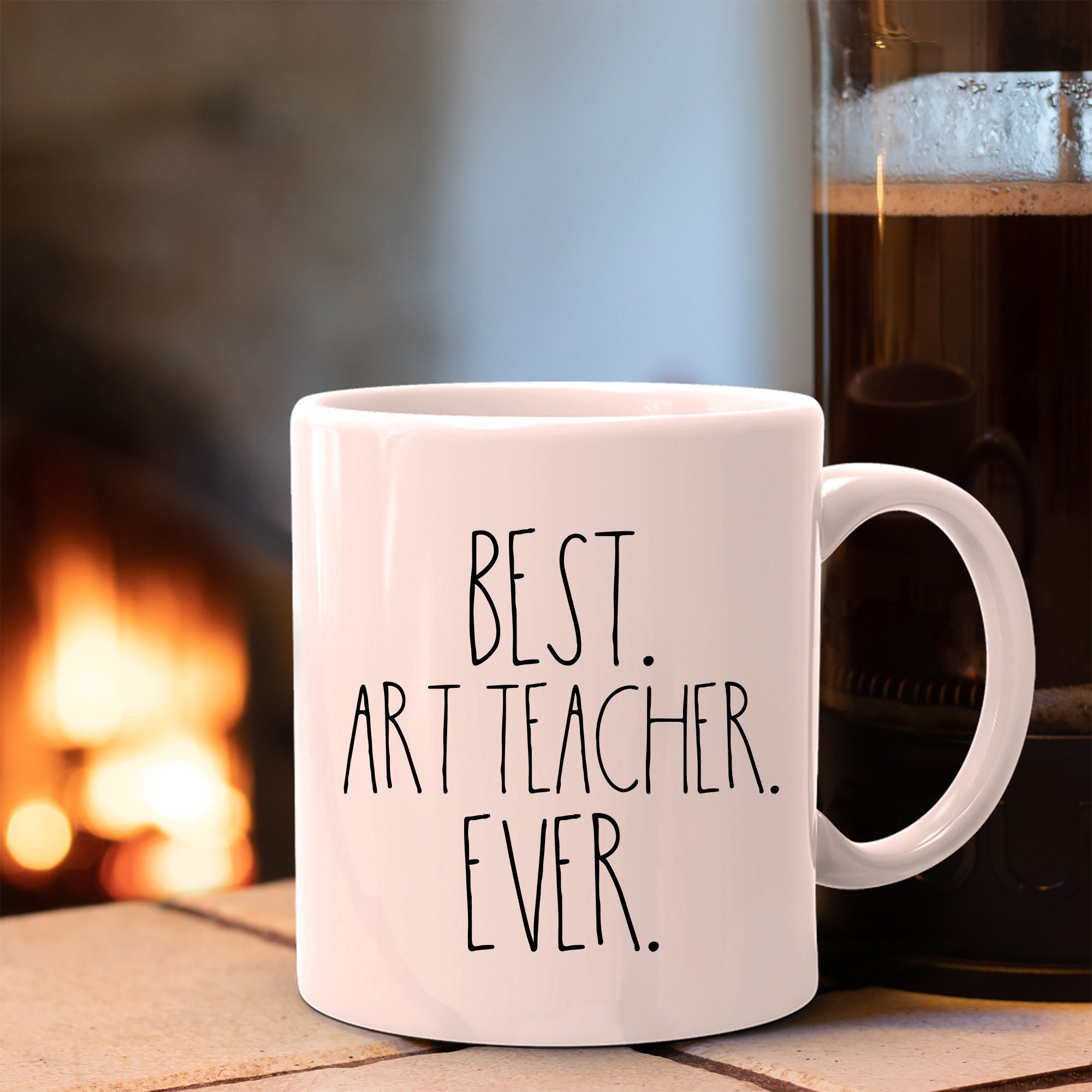 Art Teacher Gifts Best Art Teacher Ever Mug Gift from Art Etsy
