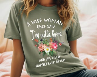 Funny Retirement T-shirt: Bella Canvas Unisex Tee, Divorce Gift