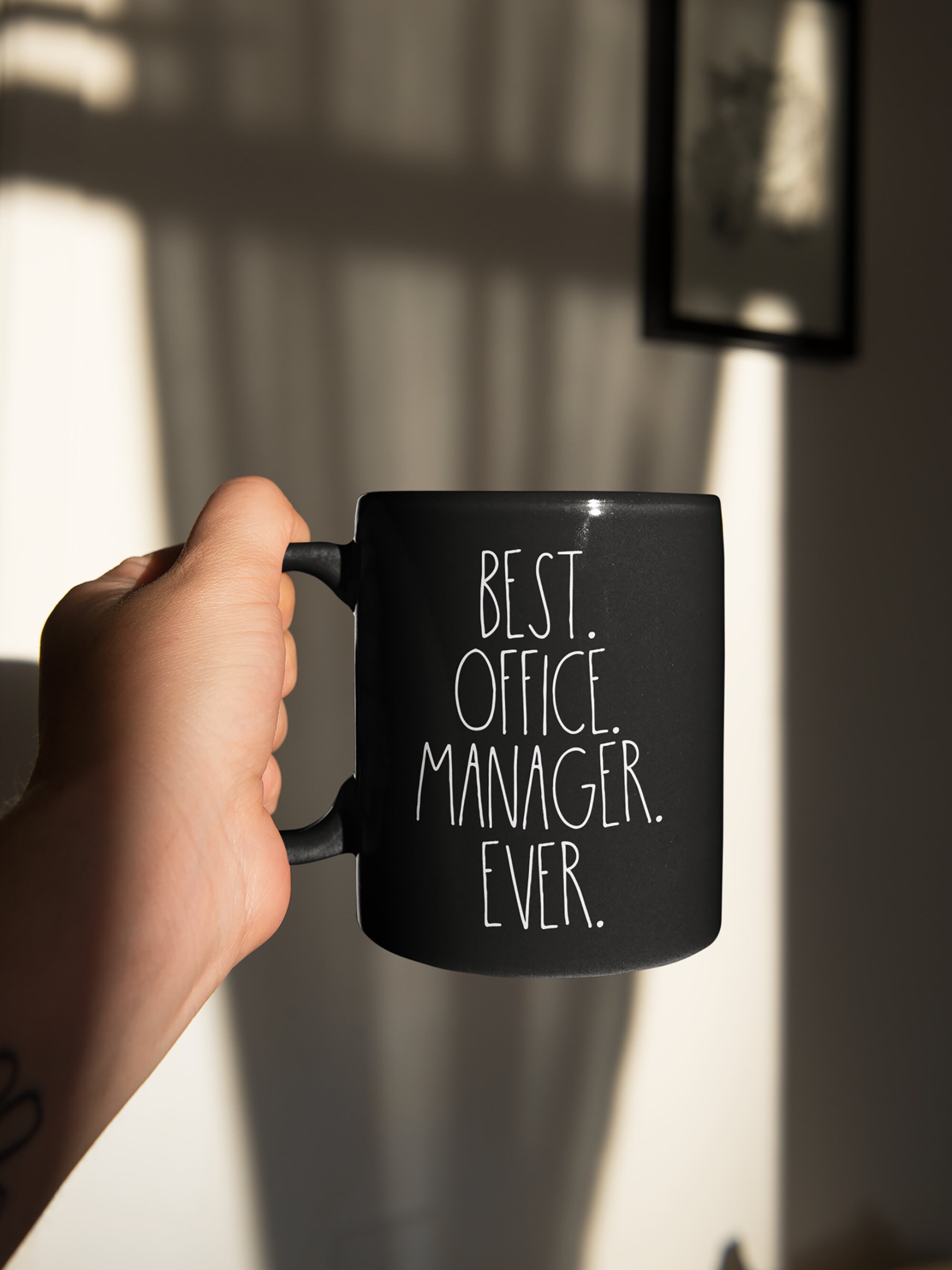 Office Manager Mug Office Manager Gift Best Office Manager Etsy