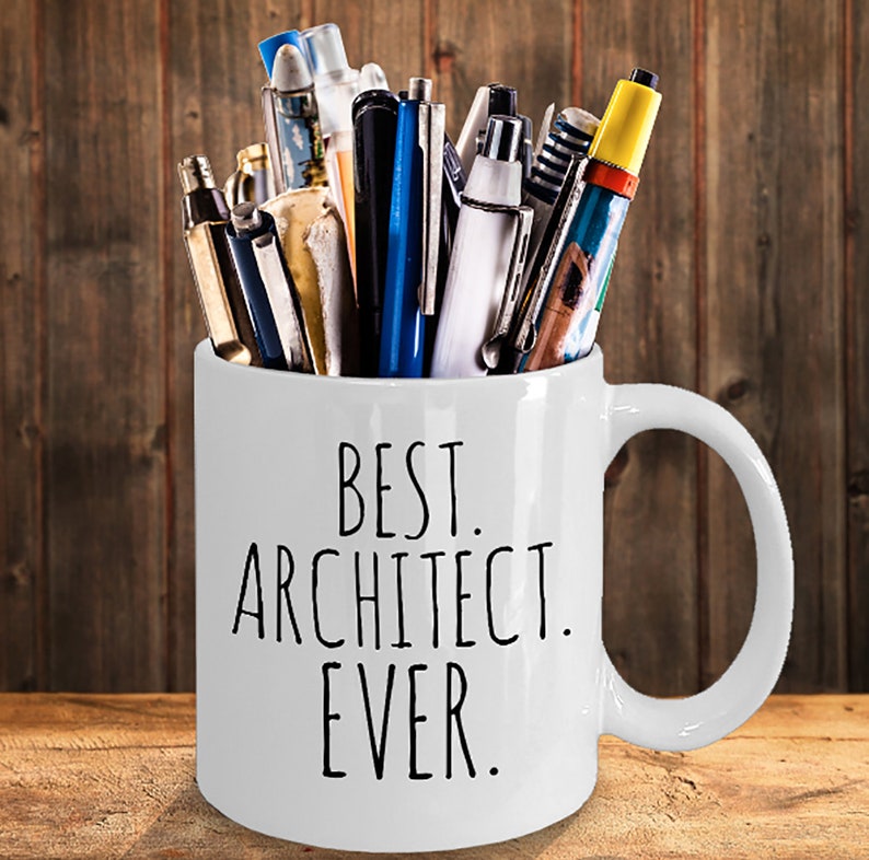 Architect Gift Best Architect Ever Mug Coworker Gift Custom Etsy UK