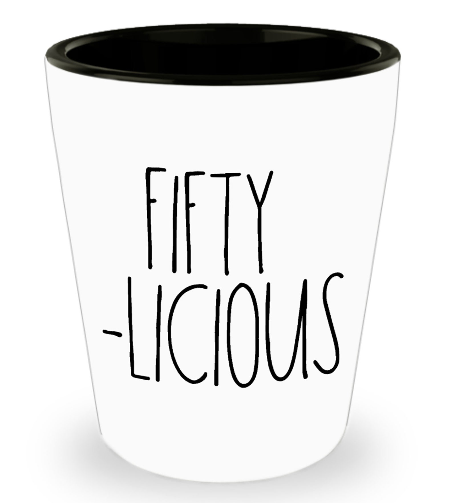 50th Birthday Gift Idea for Best Friend Shot Glass Etsy