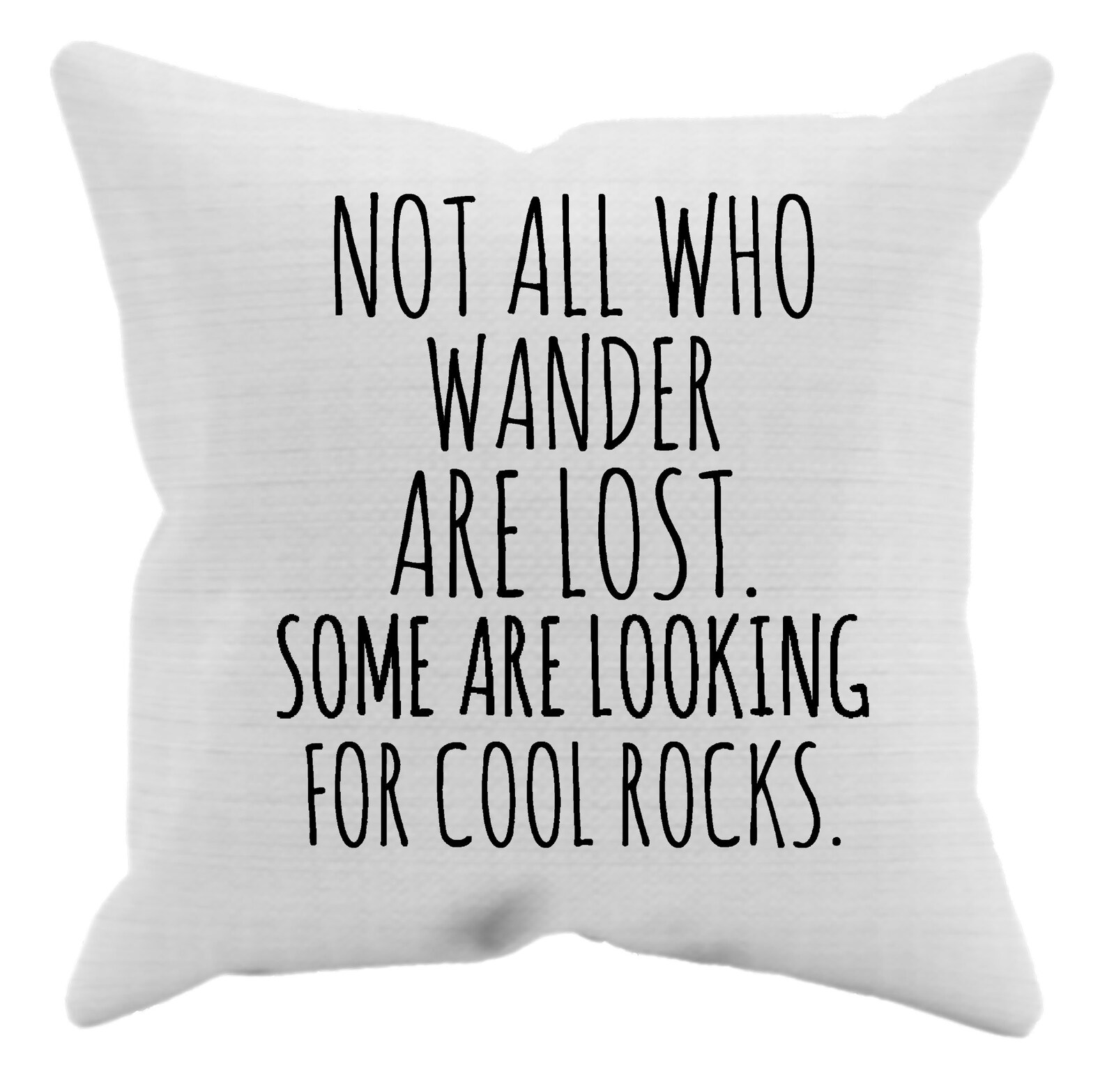 Funny Rock Collector Pillow Geologist Gift Geophysics Gift Etsy
