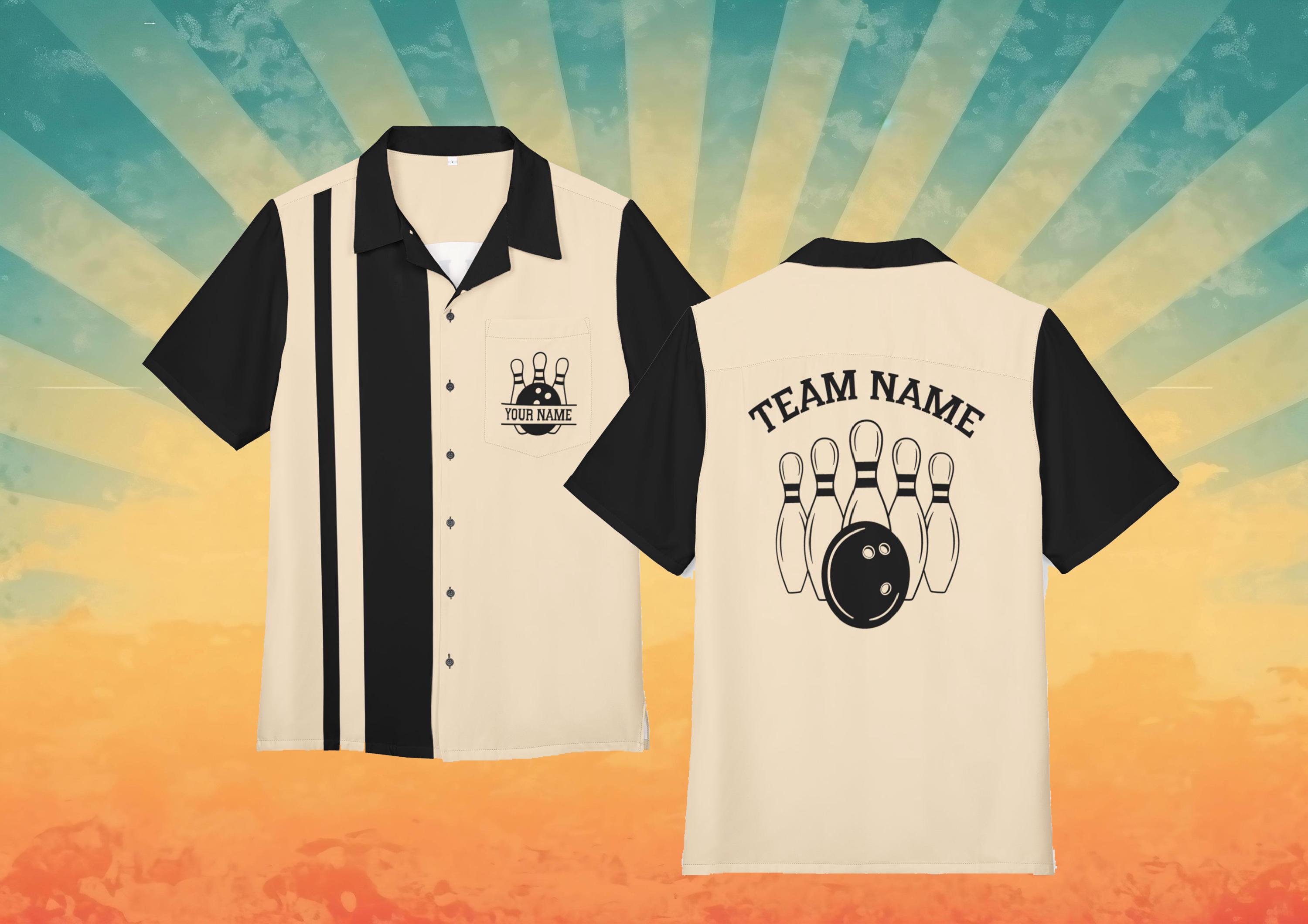 1950s Bowling Shirt - Etsy