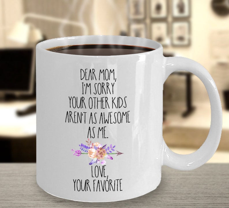 Mothers Day Gift From Daughter Funny Mom Gift Personalized Etsy
