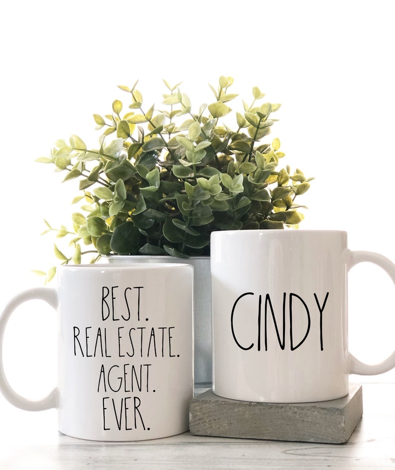 Personalized Gift for Real Estate Agent Best Real Estate Etsy