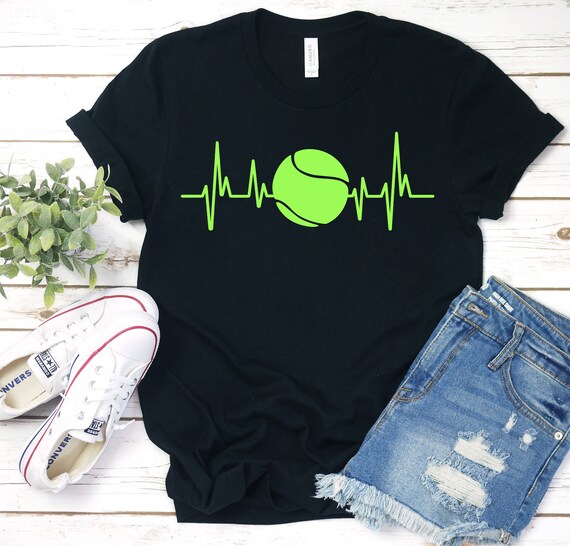 Tennis Heartbeat Shirt Best Tennis Gift Tee For Players Fans Tennis Heartbeat Shirt Best Tennis Gift Tee For Players Fans