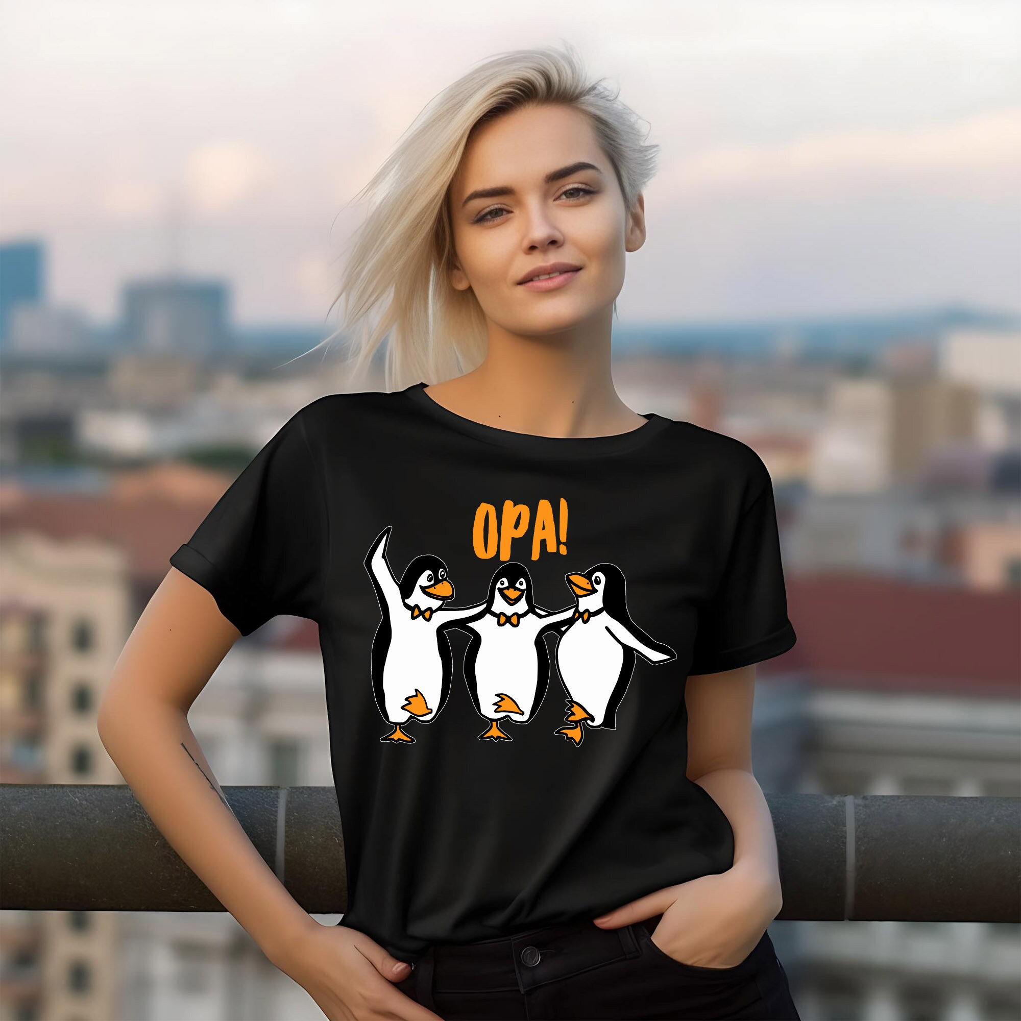 Penguin top tee shirts