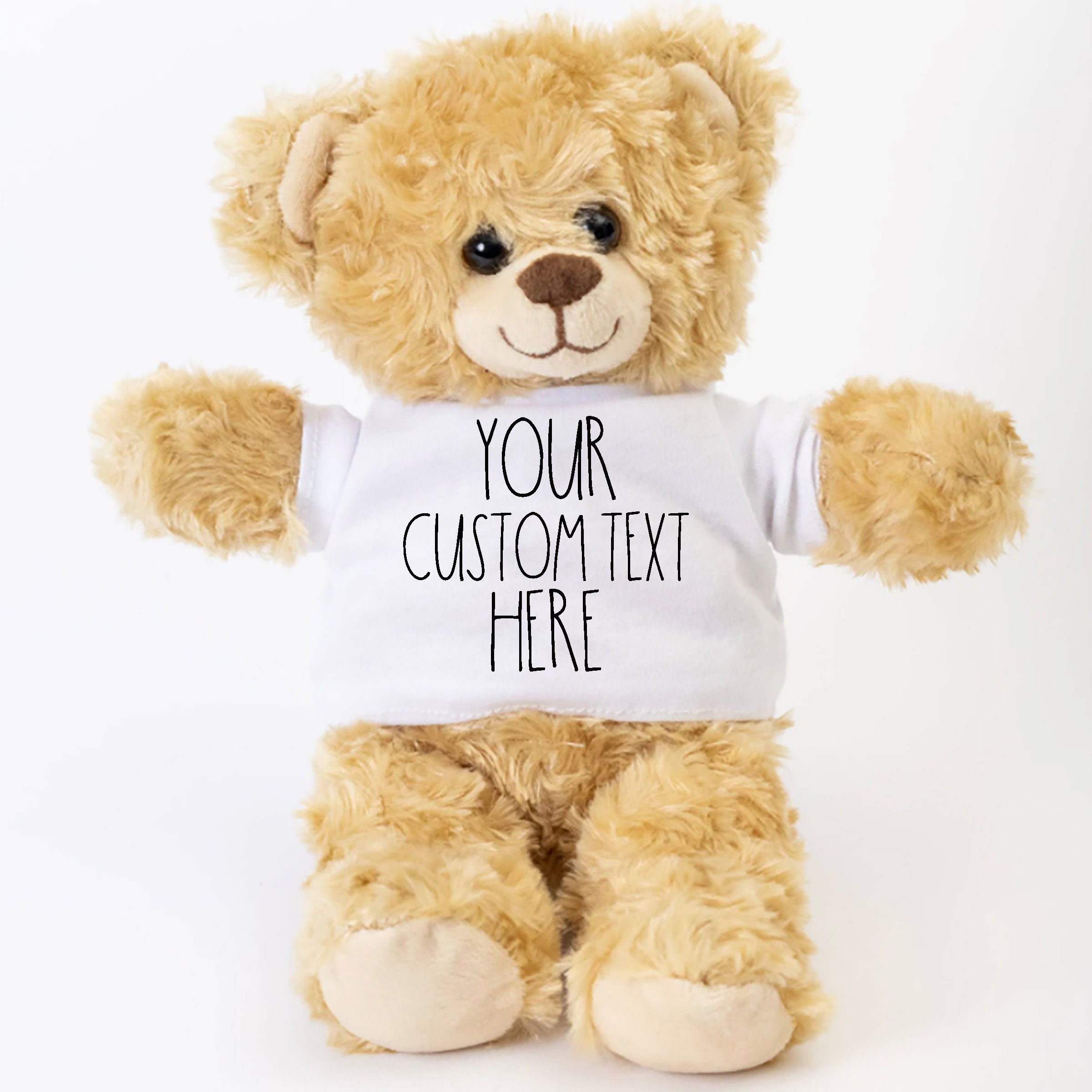 Oso de peluche personalizado / Regalo de simpatía / Regalo de grabación de  voz / Oso de recuerdo / Oso grabable / Oso de duelo / Animal de peluche  personalizado -  España