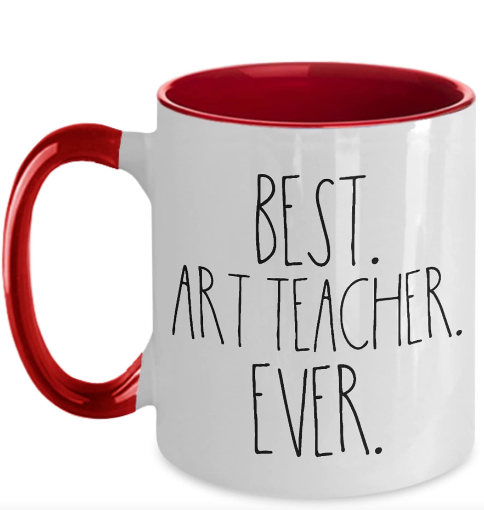 Art Teacher Gifts Best Art Teacher Ever Mug Gift From Art Etsy