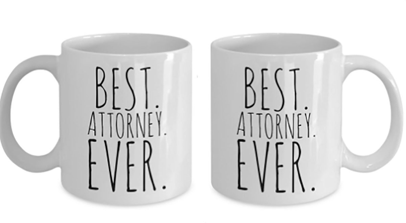 Best Attorney Ever Personalized Mug Custom Attorney Gift for Etsy