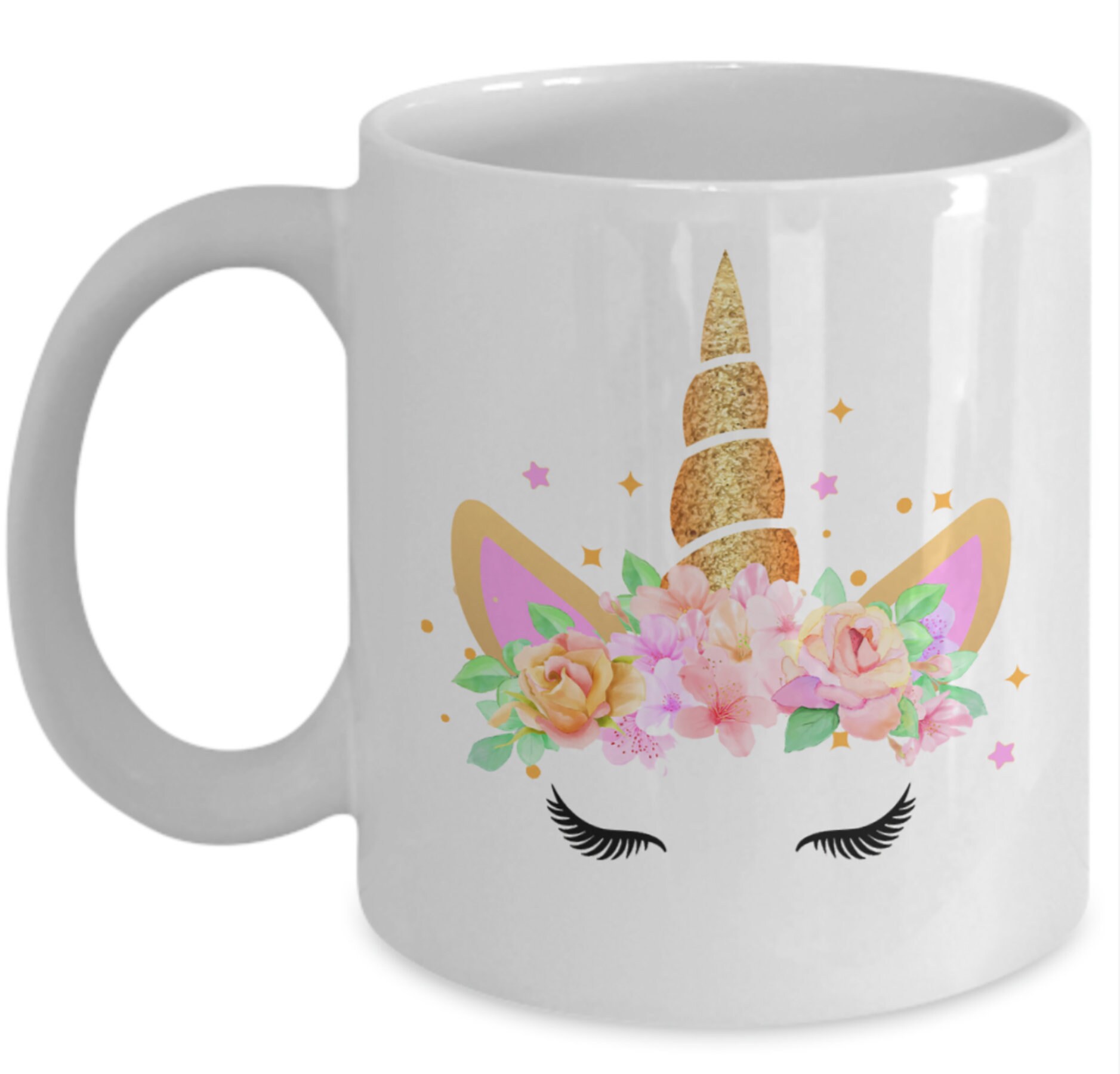 Personalized Unicorn Mug Unicorn Face Unicorn Mugs Magical - Etsy