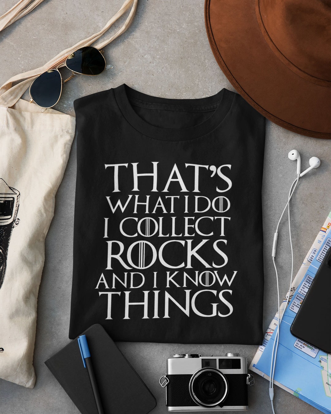 Funny Rock Collector Tee: Geologist Gift, Science Teacher Shirt - Etsy