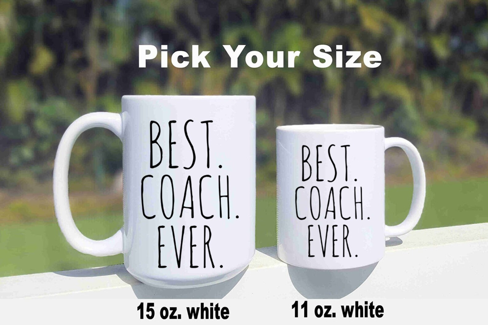 BEST COACH EVER Mug Coaches Gift Coach Mug Gift for Coach Etsy