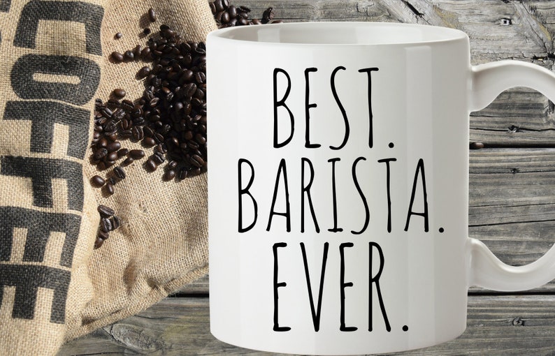BEST BARISTA EVER Mug Barista Gift Coffee Taster Gift Job Etsy