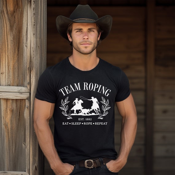 Cowboy Team Roping T Shirt Cowboy Team Roping T Shirt