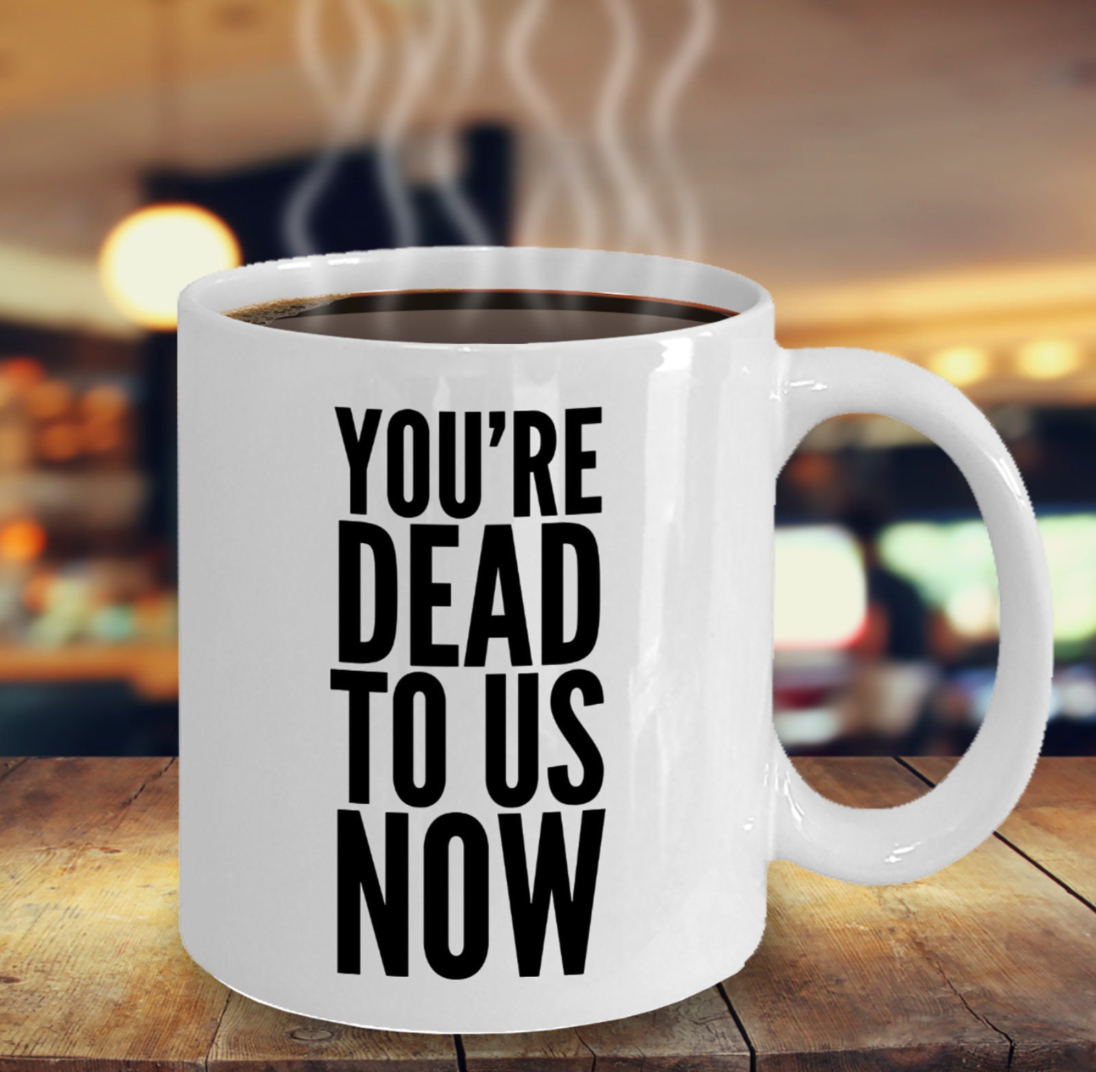You're Dead to Us Now Coworker Goodbye Funny Work Mug - Etsy You're Dead to Us Now Coworker Goodbye Funny Work Mug - Etsy