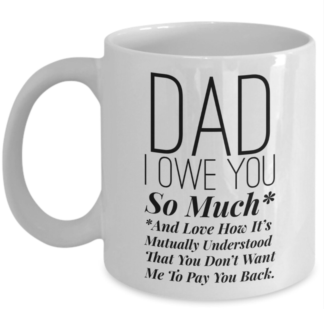 FUNNY DAD MUG Funny Gift for Dad Fathers Day Mug Funny Dad Etsy