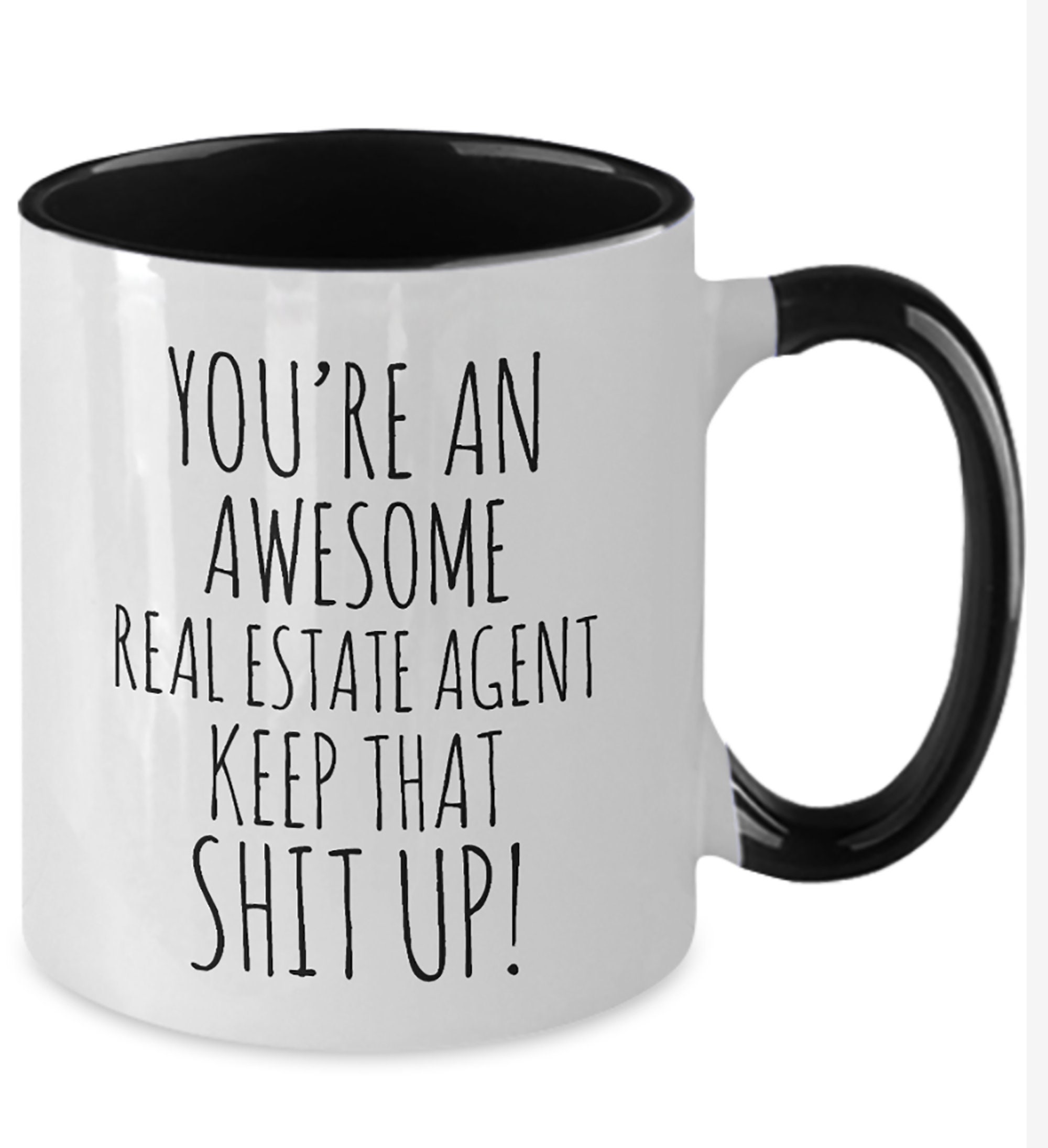Personalized Real Estate Agent Mug Realtor Close Gift Etsy