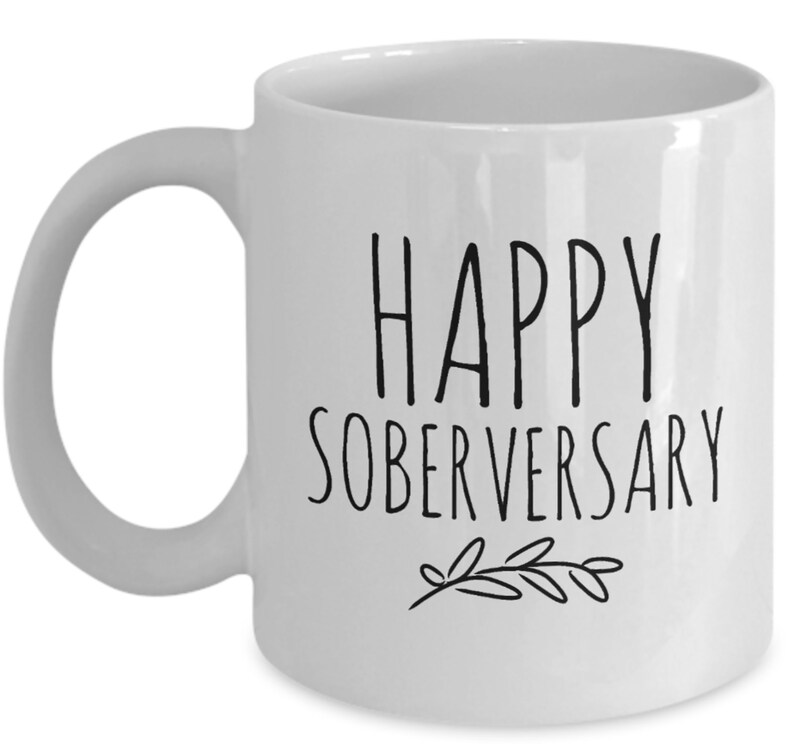 Happy Soberversary Sobriety Gift Coffee Mug Gift for Etsy
