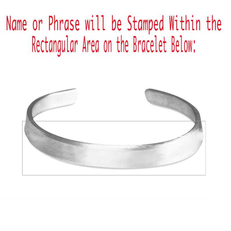 I/'m a Whosoever Stamped Bracelet Religious Jewelry Whosoever Aluminum Bracelet Personalized FREE One Size Fits All Cuff Bracelet