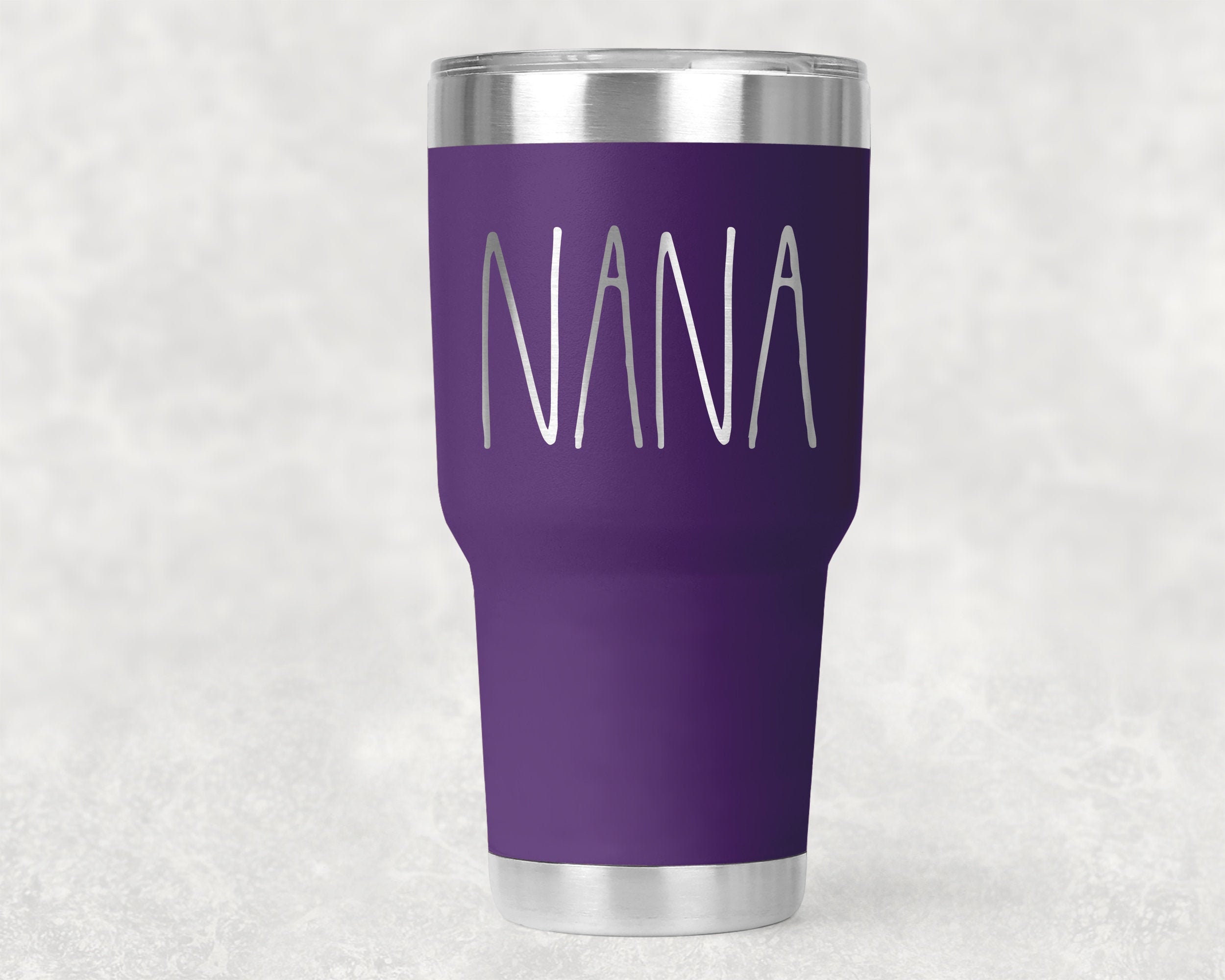 Nana Gift Idea 30 oz Tumbler Nana Grandma Gift Minimalist | Etsy
