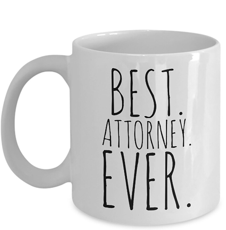 Best Attorney Ever Personalized Mug Custom Attorney Gift for Etsy
