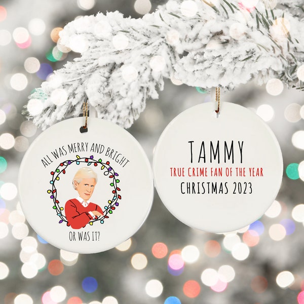 Murder Mystery Ornament - Etsy