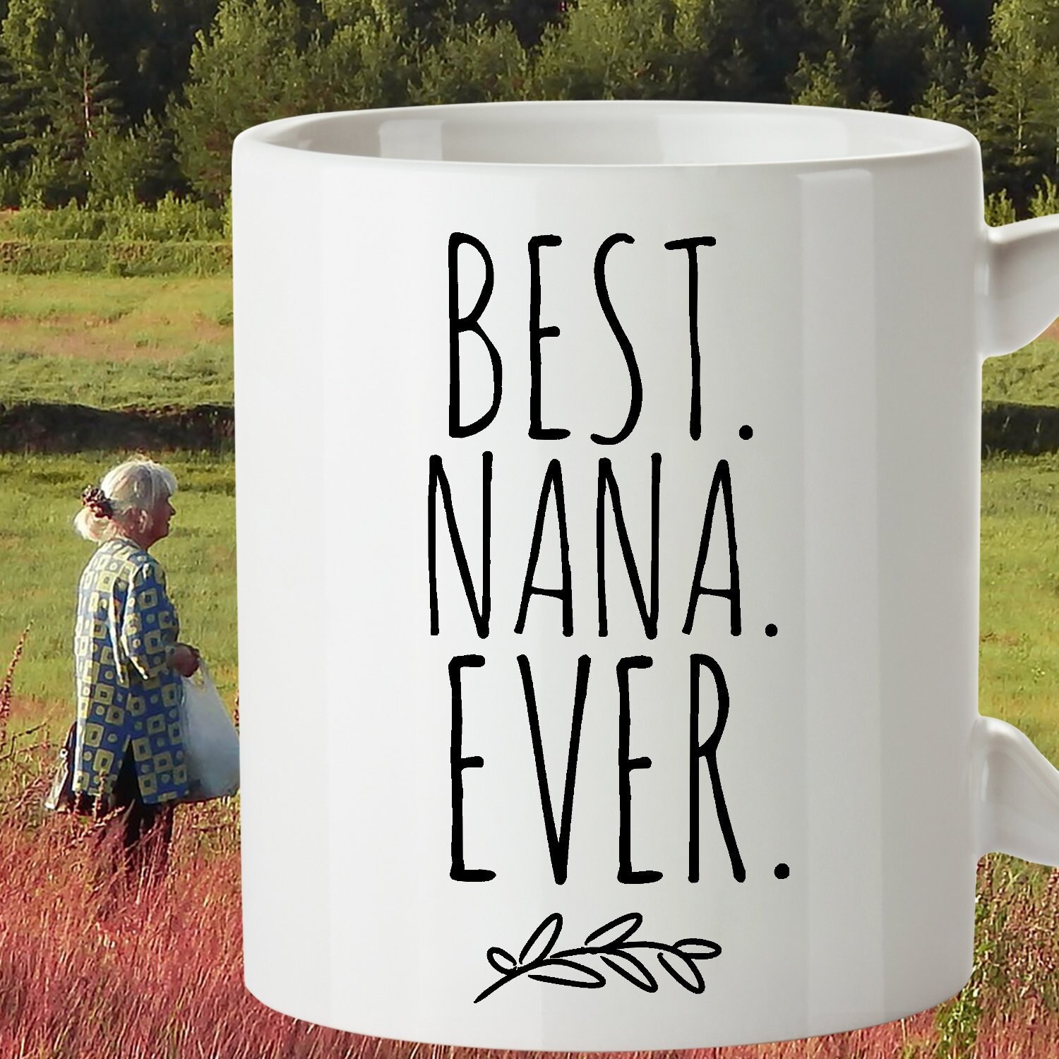 Nana Gift Idea,Birthday mug Best Nana Ever mug custom birthday mug Personalised 50th Birthday Mug Best Grandma Mug Grandmother gift