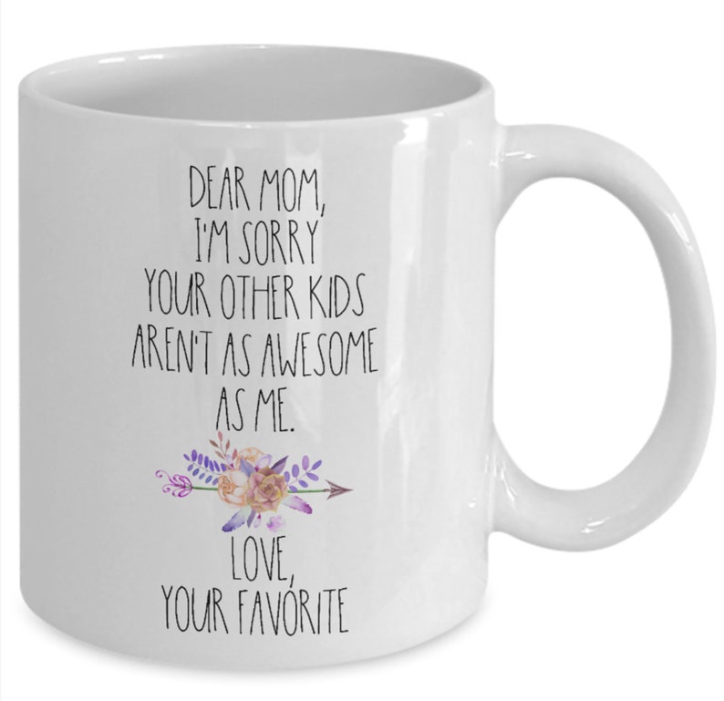 Mothers Day Gift From Daughter Funny Mom Gift Personalized Etsy