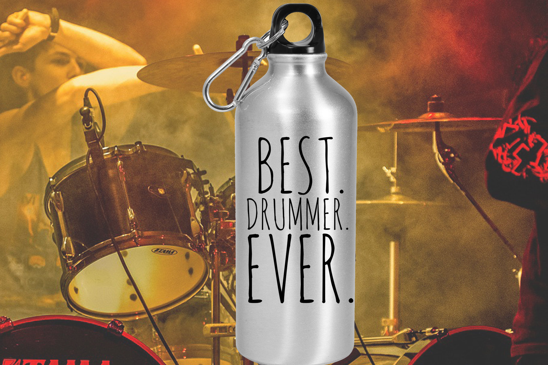 BEST DRUMMER EVER Personalized Water Bottle Drummer Gifts for Etsy