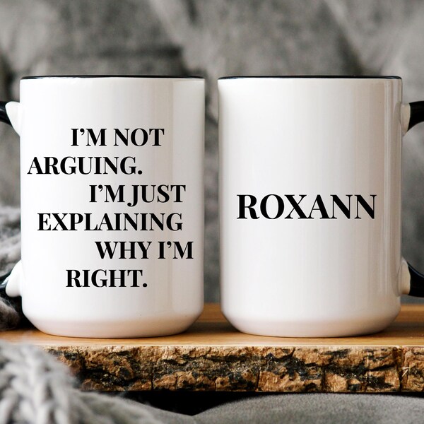 Personalized Lawyer Gift, I'm Not Arguing Just Explaining Why I'm Right, Snarky Law Student Gift, Future Attorney, Law School Grad Gift