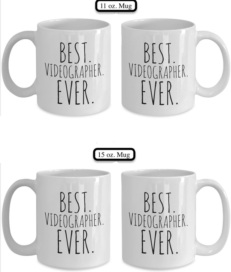 Videographer Mug Videographer Gift Video Editor Gift Best Etsy