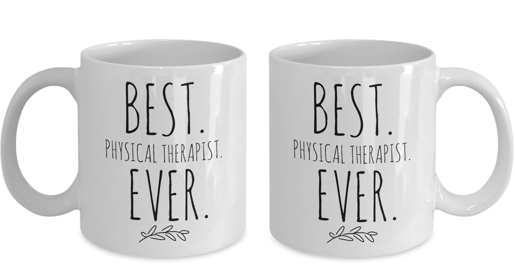 Physical Therapist Gifts Best Physical Therapist Ever Mug Etsy