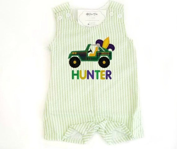 baby boy mardi gras outfit