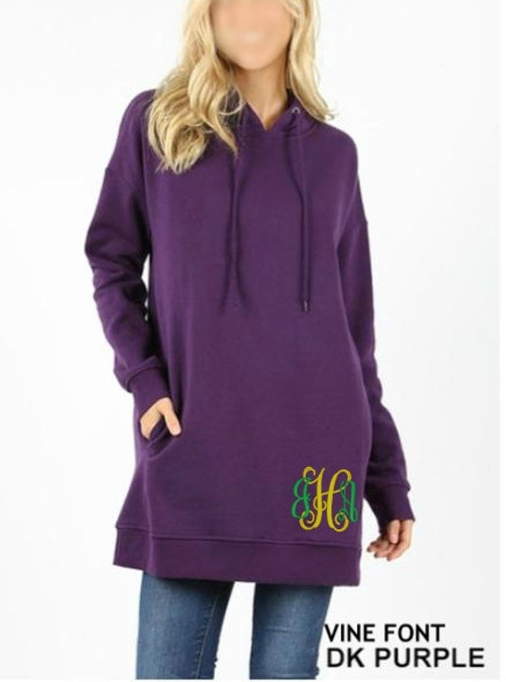 hoodie tunic
