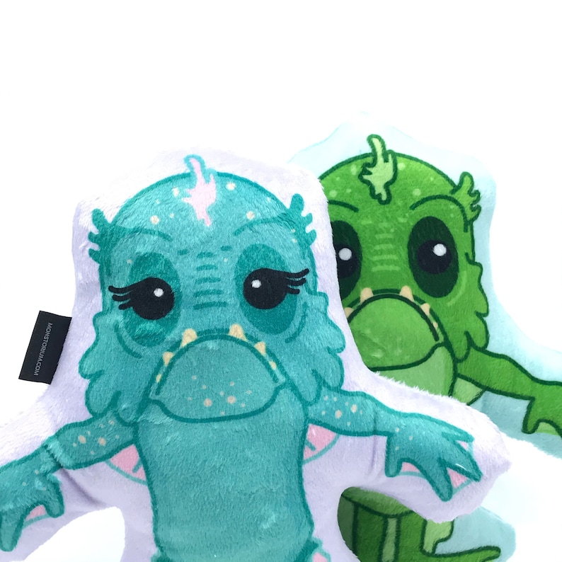 Merman Creature From Atlantis Plush A Creepy Cute Handmade | Etsy