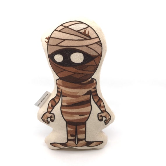 Mummy Boy Plush Monster By Monstorium Mummy Doll Pillow Etsy - roblox friendly mummy