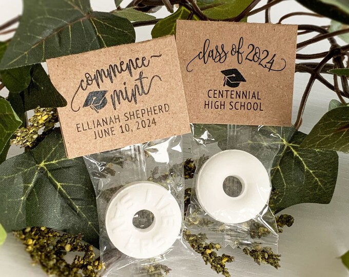 Graduation Commence-mints: 2024/2023 Graduation Candy, Graduation Party ...